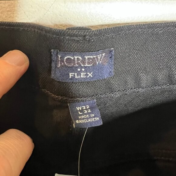 J.Crew Mens Slim Fit Jeans Signature Flex Black 32X32 AY517 - Picture 3 of 6